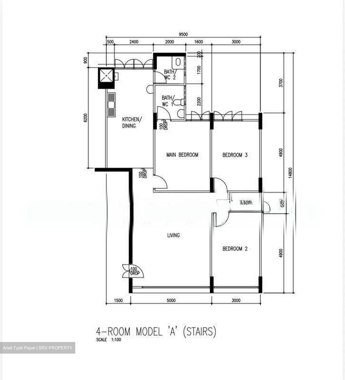 Blk 718 Bedok Reservoir Road (Bedok), HDB 4 Rooms #632959821